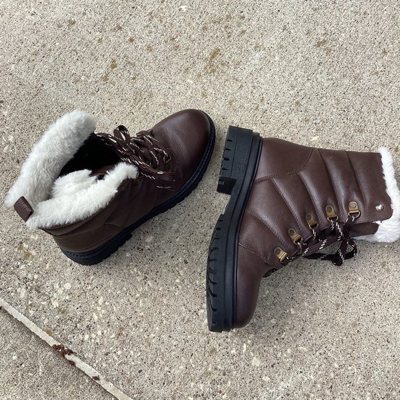 Cougar Vantage Waterproof Military Style Boots Dark Brown Size 7 NEW - Picture 1 of 10